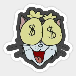 doodle vektor money! Sticker